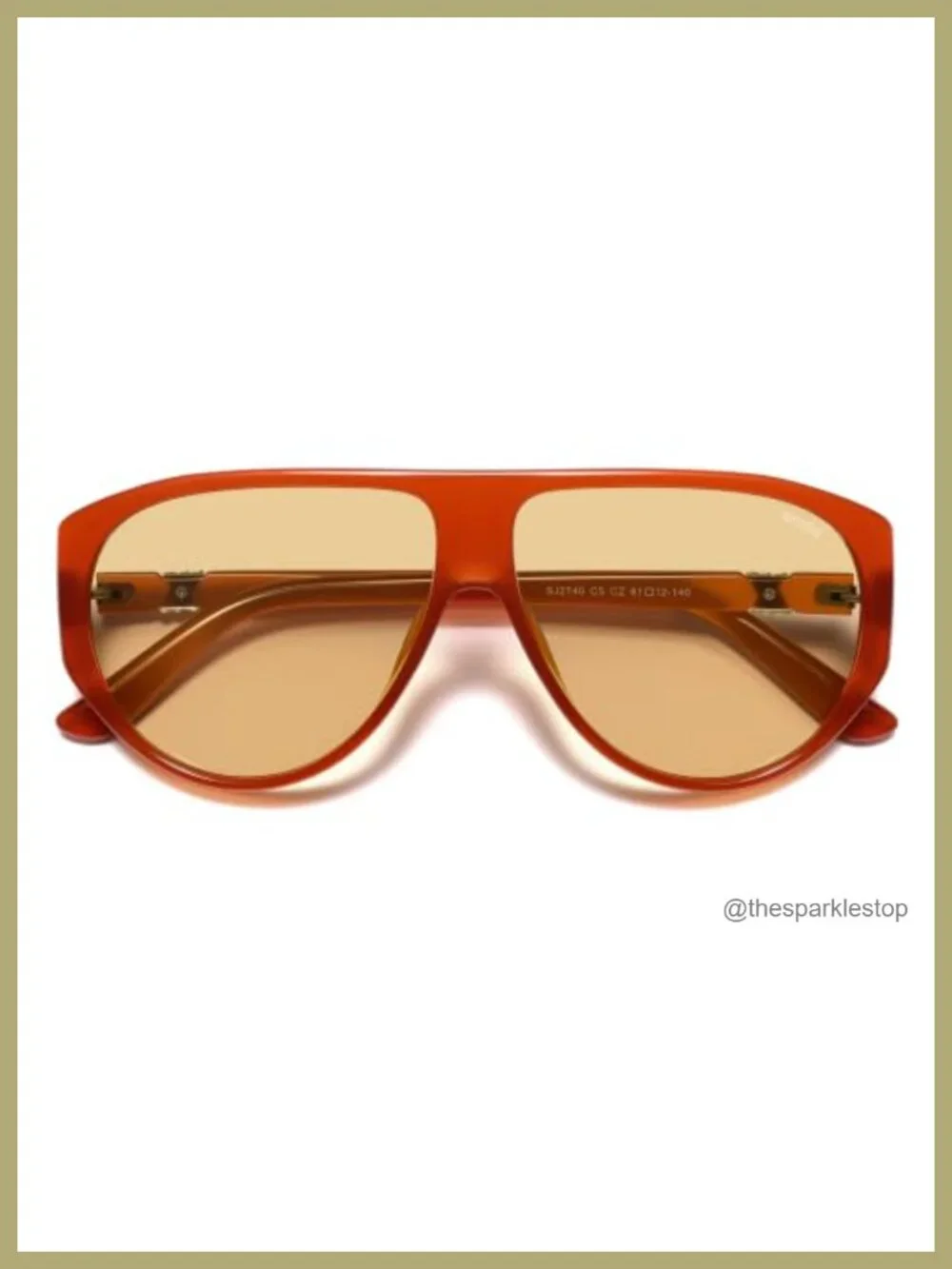 SOJOS SJ2740 Oversized Square Aviator Polarized Sunglasses Women Men UV400